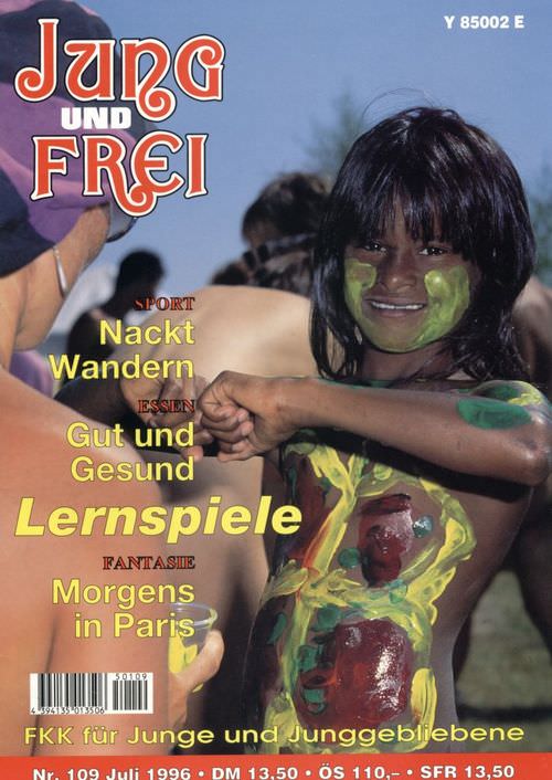 Jung und Frei Nr.109 - vintage nudism magazine in Germany photo