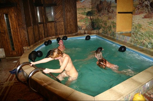 Family nudism pictures - A wild wild west party