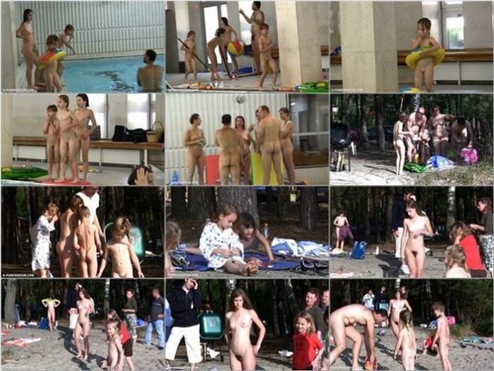 Nudist naked recreation and sports video collection of the best moments of naked rest - Purenudism video